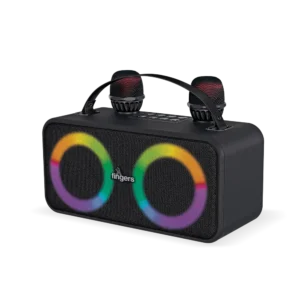 FINGERS 2Mic-Karaoke Portable Speaker