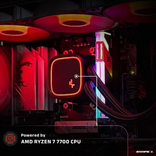 Mostech Fury - AMD RYZEN 7 7700, ASUS RX 7900XT TUF 20GB GDDR6 - Image 4