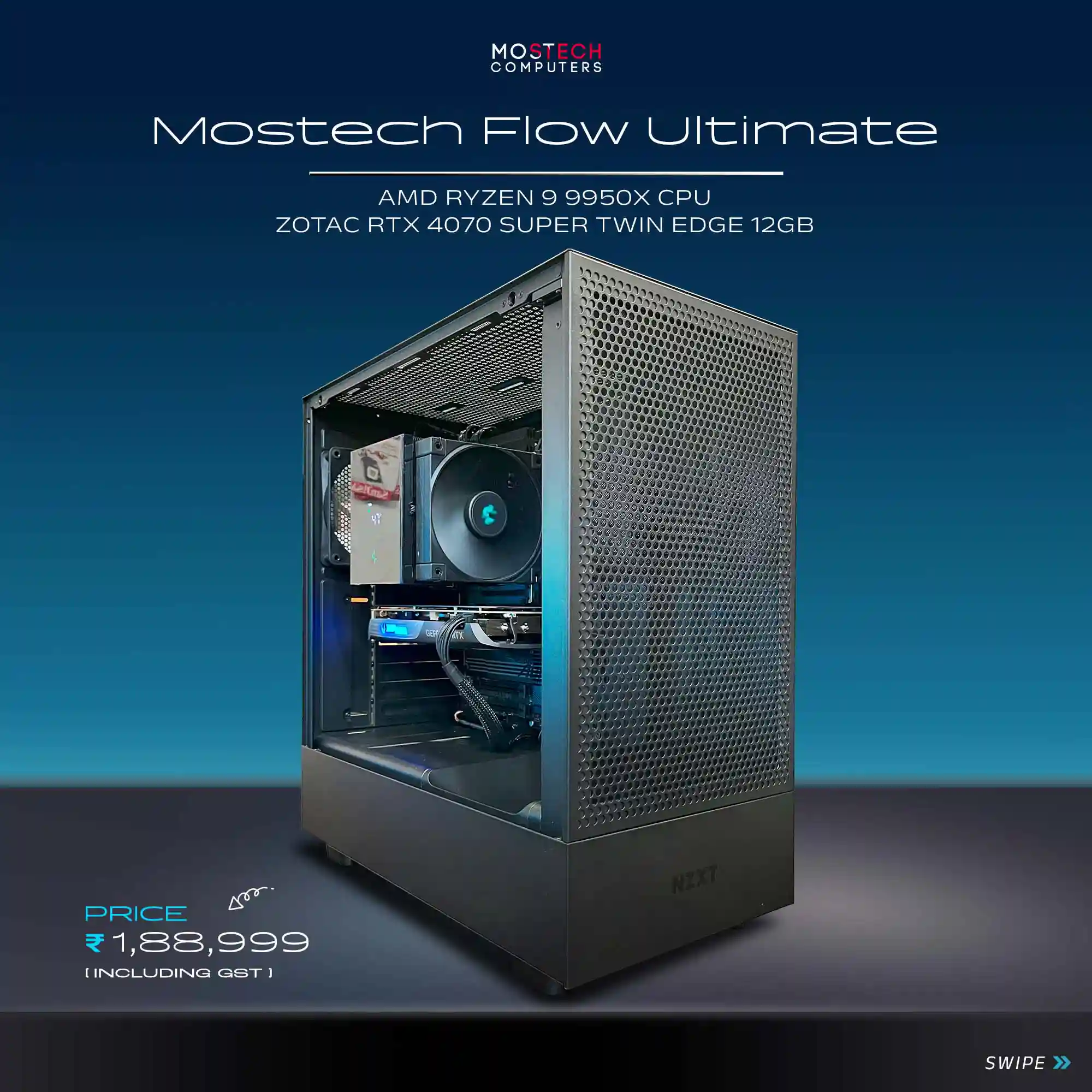 Mostech Flow Ultimate Amd Ryzen X Zotac Rtx