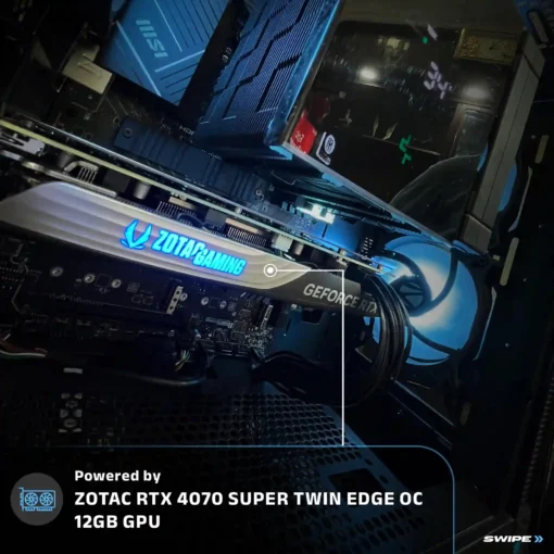 INTEL CORE I7 14700K, ZOTAC RTX 4070 SUPER TWIN EDGE OC 12GB - Image 4