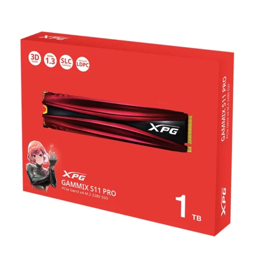 ADATA XPG Gammix S11 Pro 512GB M.2 NVMe SSD