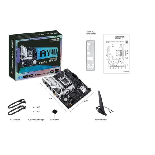 Asus B760M-AYW WIFI DDR5 M-ATX Motherboard