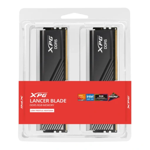 Adata XPG Lancer Blade RGB Series 32GB (16GBx2) DDR5 6400MHz Desktop Ram (Black) - Image 4
