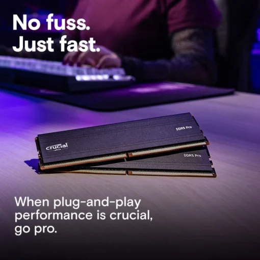 Crucial Pro 16GB (16GBx1) DDR5 5600MHz Desktop Ram