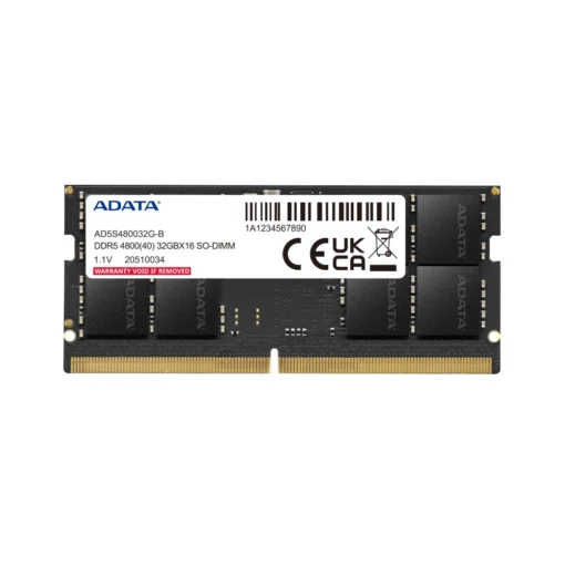 Adata 16GB (16GBx1) DDR5 4800MHz CL40 Laptop Ram