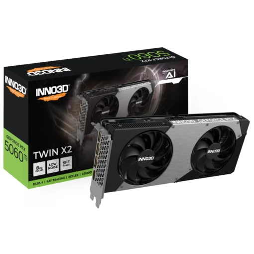INNO3D RTX 5060 Ti Twin X2 8GB GDDR7 Graphics Card - Image 2