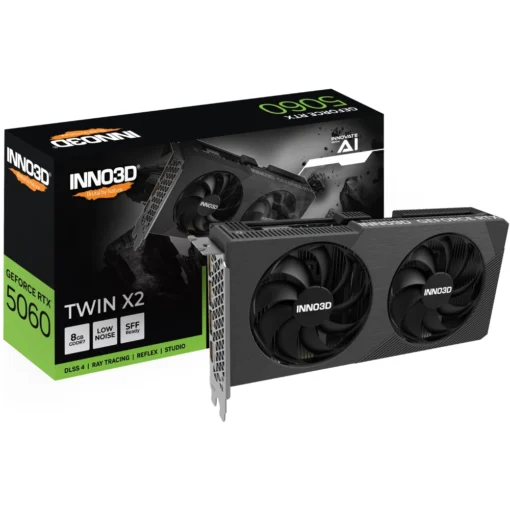 INNO3D RTX 5060 Twin X2 SFF 8GB GDDR7 Graphics Card