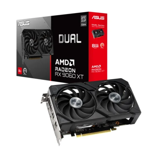 ASUS Dual RX 9060 XT 8GB GDDR6 Graphics Card
