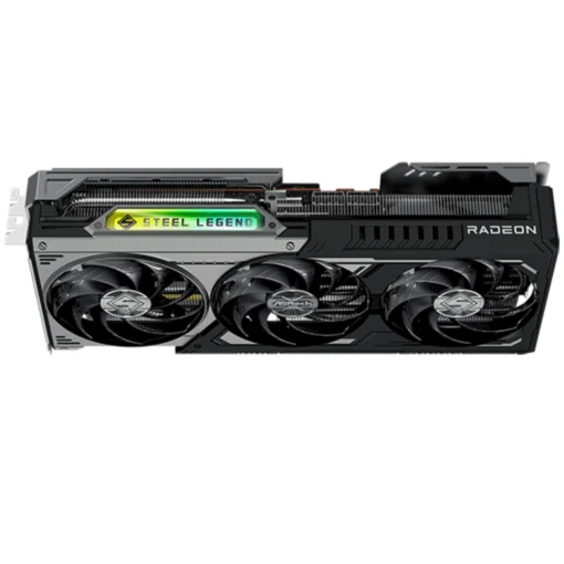 Asrock RX 9070 XT Steel Legend Dark 16GB GDDR6 Graphics Card - Image 4