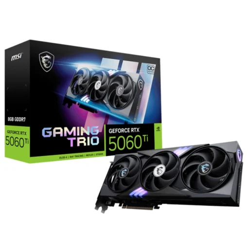 MSI RTX 5060 Ti Gaming Trio OC 8GB GDDR7 Graphics Card