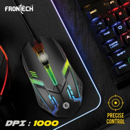 Frontech Dragon Warrior Gaming 4 in 1 Gaming Combo Set (Keyboard, Mouse, Headphones, Mouse Pad) - Image 6