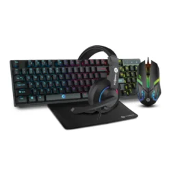 Dragon Warrior Gaming 4 in 1 Gaming Combo Set (Keyboard, Mouse, Headphones, Mouse Pad)