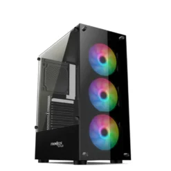 Xylo Gaming ATX Cabinet | Tempered Glass Side Panel,