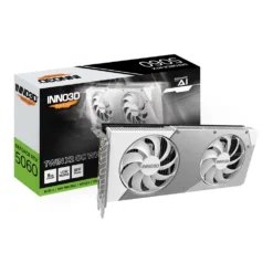 INNO3D RTX 5060 Twin X2 OC White SFF 8GB GDDR7 Graphics Card