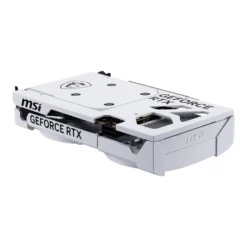Alternative view of MSI RTX 5060 Ventus 2X OC White 8GB GDDR7 Graphics Card