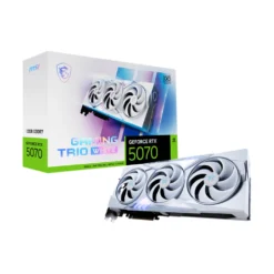 MSI RTX 5070 Gaming Trio OC White 12GB GDDR7 Graphics Card