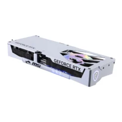 Alternative view of MSI RTX 5080 Gaming Trio OC 16GB GDDR7 White Graphics Card
