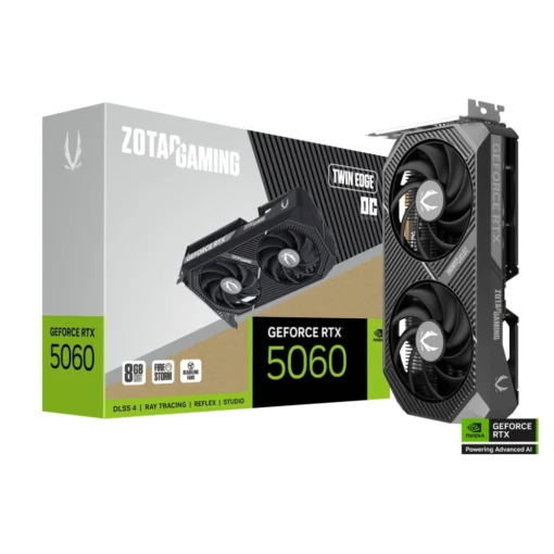 ZOTAC Gaming RTX 5060 Twin Edge OC 8GB GDDR7 Graphics Card