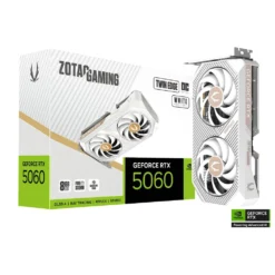 ZOTAC RTX 5060 Twin Edge OC White 8GB GDDR7 Graphics Card