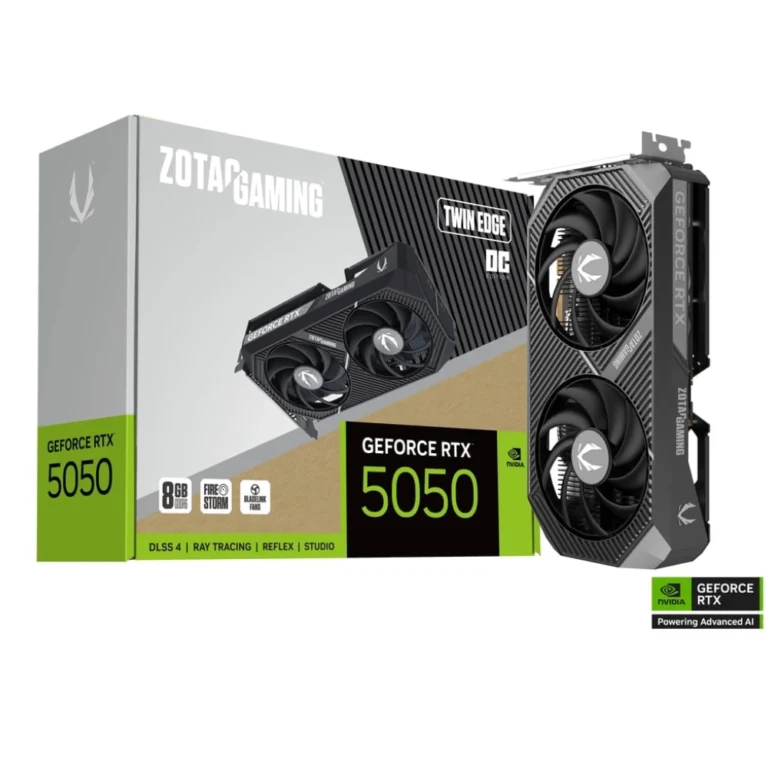 Zotac RTX 5050 Twin Edge OC 8GB GDDR6 Graphics Card