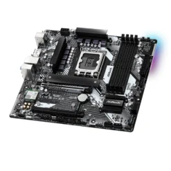 Alternative view of ASRock B760M Pro-A WiFi M-ATX Motherboard