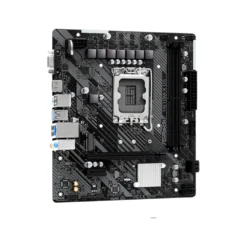 Alternative view of ASRock H610M-X D5 M-ATX Motherboard