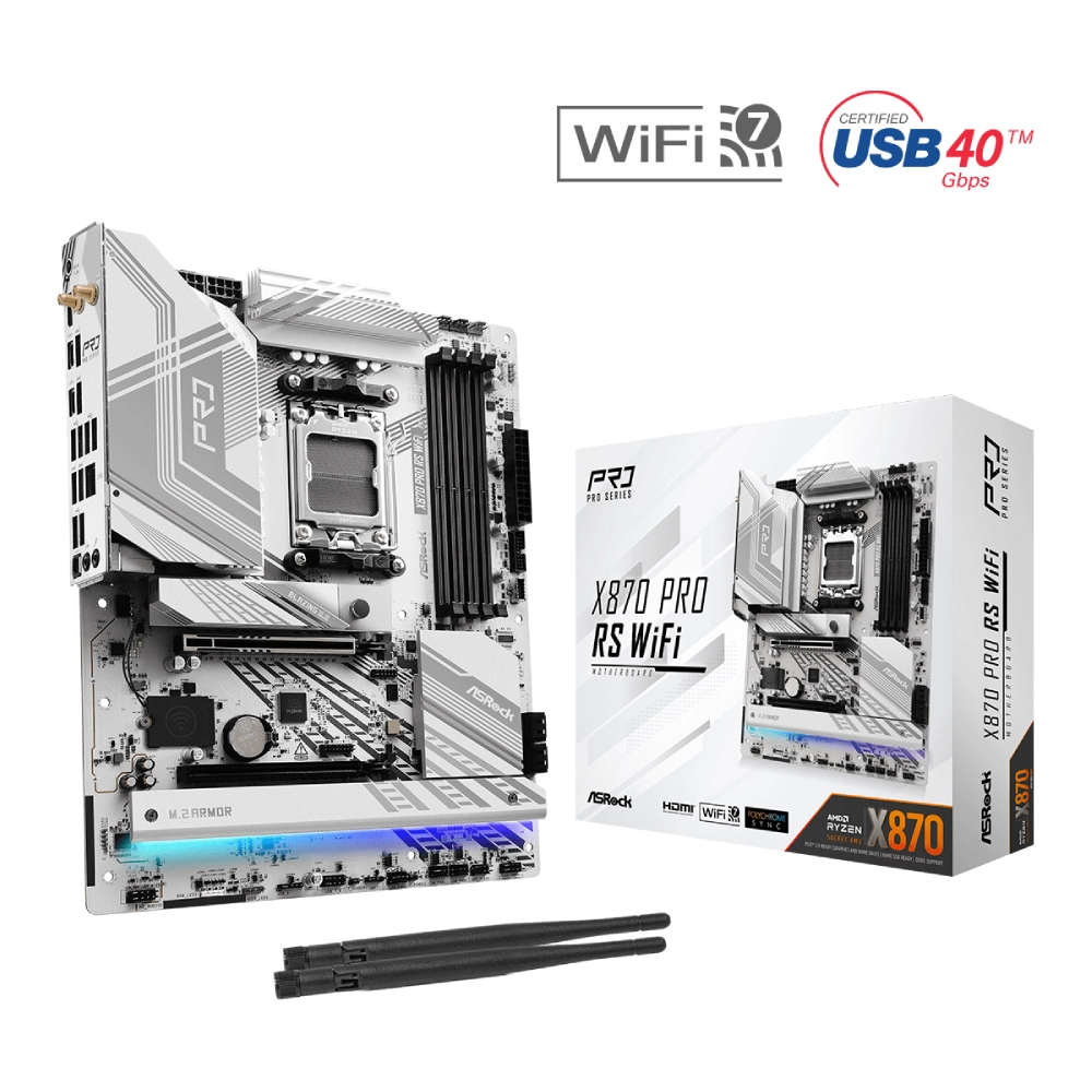 ASRock X870 Pro RS WIFI ATX Motherboard