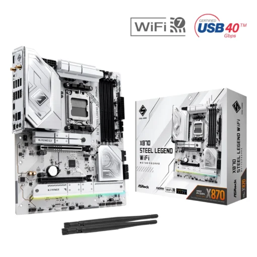 ASRock X870 Steel Legend WIFI ATX Motherboard