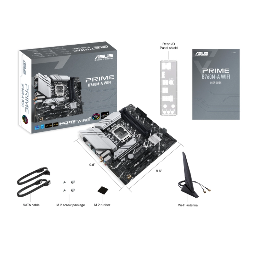 ASUS PRIME B760M-A WIFI-CSM M-ATX Motherboard