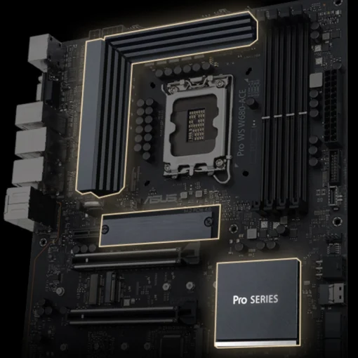 ASUS Pro WS W680-ACE ATX Workstation Motherboard - Image 4