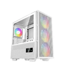 Deepcool CH560 Digital WH Mesh ARGB (E-ATX) Mid Tower Cabinet (White)
