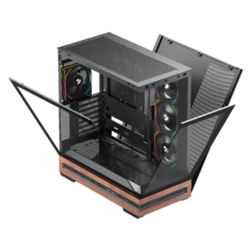 TAG Gamerz Stellar Prime ARGB EATX Mid Tower Cabinet (Black) - Image 3